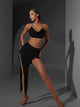 Irregular Skirt including Underpants Latin Dance Training Clothes - Dorabear