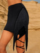 Fringe Skirt with Strap Design Latin Dance Training Clothes including Underpants - Dorabear