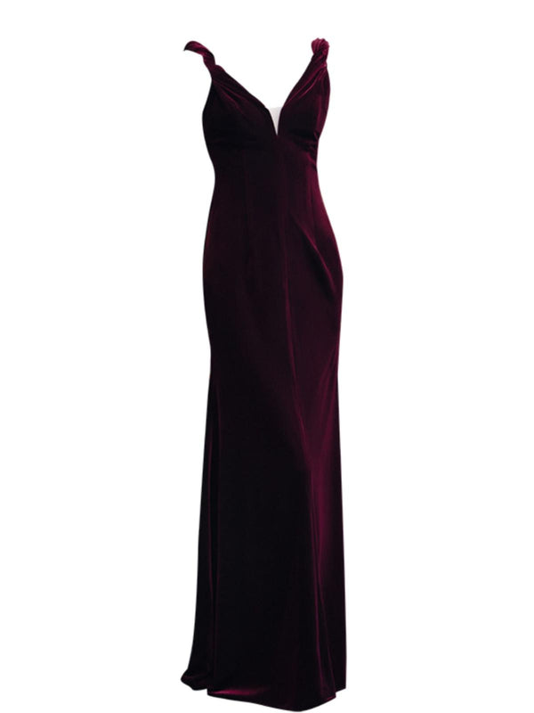 Heavy Industry High-end Velvet Gown Light Luxury Unique Prom Dress Formal Dress - Dorabear - The Dancewear Store Online 