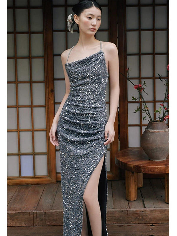High End Light Luxury Unique Gown Banquet Evening Dress Performance Formal Dress - Dorabear - The Dancewear Store Online 