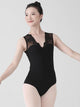 Lace V-neck Vest Backless High Crotch Ballet Leotard Training Clothes - Dorabear