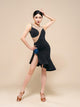 Latin Sleeveless Stitching Dress Summer Dance Costume - Dorabear