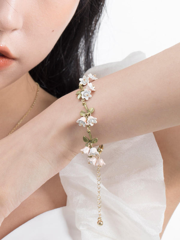 Lemon Flower Fragrance Bracelet Light Luxury Small Elegant Sweet Cool Bangle - Dorabear - The Dancewear Store Online 