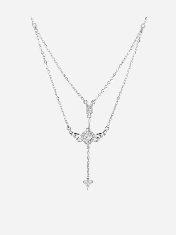 Love God's Arrow Pure Silver Necklace Light Luxury Small Popular Gift - Dorabear - The Dancewear Store Online 