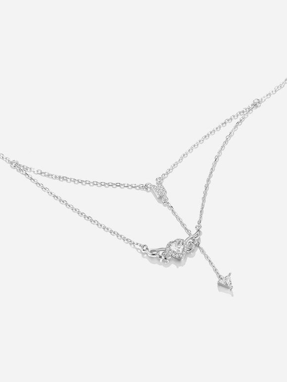 Love God's Arrow Pure Silver Necklace Light Luxury Small Popular Gift - Dorabear - The Dancewear Store Online 