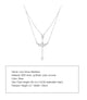 Love God's Arrow Pure Silver Necklace Light Luxury Small Popular Gift - Dorabear - The Dancewear Store Online 