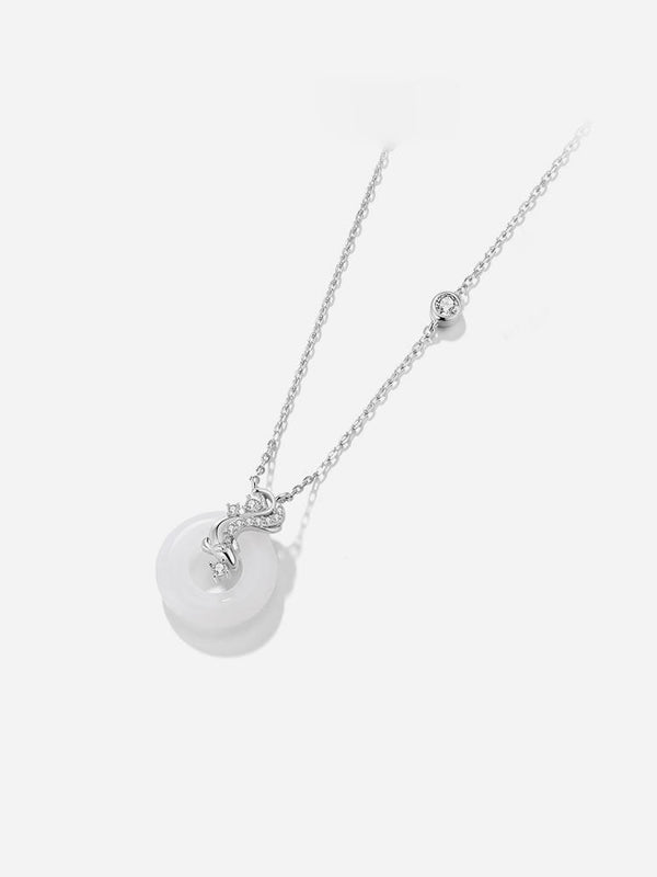 Lucky Koi Silver Necklace Light Luxury Pendant Clavicle Necklace - Dorabear - The Dancewear Store Online 