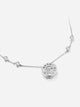 Lucky Star Plate Silver Necklace Exquisite Design Collar Chain Birthday Gift - Dorabear - The Dancewear Store Online 