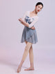 Mesh Patchwork Printed Ballet Leotard Basic Training Clothes - Dorabear