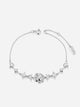 Rose Dew Silver Bracelet Girl's Light Luxury Small Elegant Birthday Gift - Dorabear - The Dancewear Store Online 