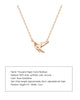 Starlight Thousand Paper Crane Necklace Pure Silver Luxury Unusual Collarbone Chain - Dorabear - The Dancewear Store Online 