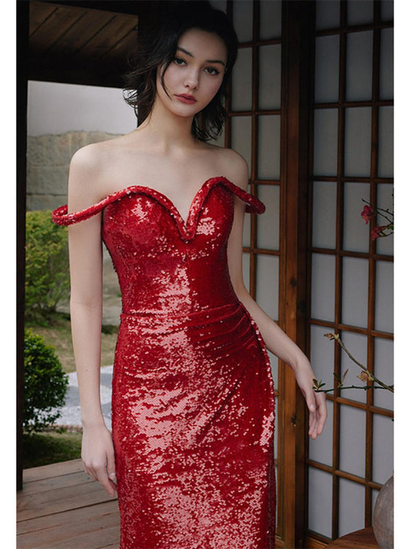Strapless Formal Dress Elegance Unique Gown Light Luxury High-end Banquet Prom Dress - Dorabear - The Dancewear Store Online 