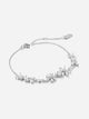 Wisteria Pure Silver Bracelet Girls Luxurious Niche Exquisite Birthday Gift - Dorabear - The Dancewear Store Online 