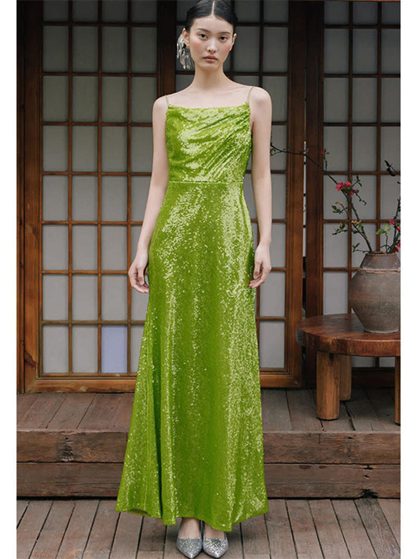 Women's Sequin Prom Gown High-end Luxury Evening Dress Party Formal Dress - Dorabear - The Dancewear Store Online 