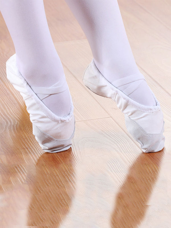 Canvas Dance Shoes Summer Soft-soled Exercise Ballet Shoes - Dorabear