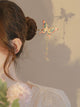 Ancient Style Butterfly Step Shaking Hairpin Bunl Head Coiled Hair Alloy Hair Accessories - Dorabear