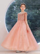 Autumn Performance Costume Girls Princess Dress Evening Gown - Dorabear