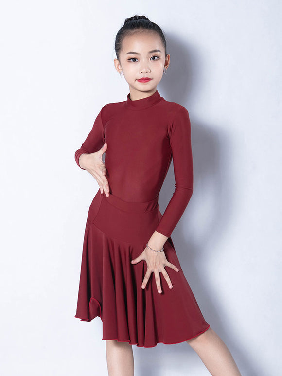 Autumn Professional Long-sleeved Suits Latin Competition Costumes - Dorabear