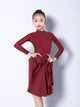 Autumn Professional Long-sleeved Suits Latin Competition Costumes - Dorabear