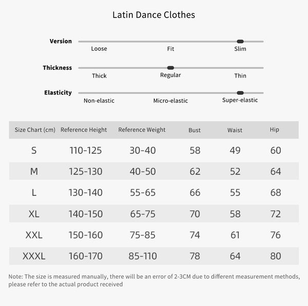 Autumn Professional Performance Suit Latin Dance Practice Clothes - Dorabear