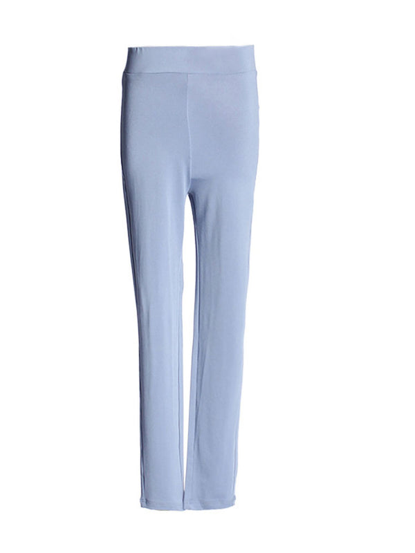 Autumn Thin Latin Dance Pants High Waist Tight Practice Trousers - Dorabear