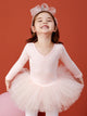 Autumn/Winter Ballet Long-sleeved Dress Bow Tutu Skirt - Dorabear