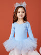 Autumn/Winter Ballet Long-sleeved Dress Bow Tutu Skirt - Dorabear