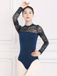 Autumn/Winter Ballet Long-sleeved Lace Practice Clothes Dance Leotard - Dorabear