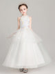 Autumn/Winter Birthday Princess Dress Girls Evening Gown Flower Girl Wedding Dress - Dorabear