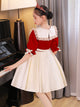 Autumn/Winter Evening Gown High-end Birthday Princess Dress Performance Costume - Dorabear