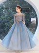 Autumn/Winter Girls Princess Dress Evening Dress Performance Costume - Dorabear