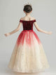 Flower Gilr' Puffy Wedding Dress Girl's Performence Costume Evening Gown Princess Dress - Dorabear