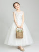 Autumn/Winter Girls' Piano Performance Costume Princess Dress Puffy Wedding Dress - Dorabear