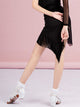 Autumn/Winter Latin Dance Practice Bottoms Pleated Fringed Skirt - Dorabear