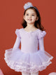 Autumn/Winter Long-sleeved Ballet Dress One Piece Tutu Skirt - Dorabear