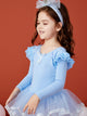 Autumn/Winter Long-sleeved Ballet Dress One Piece Tutu Skirt - Dorabear