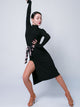 Autumn/Winter Long-sleeved Dress Latin Dance Practice clothes - Dorabear