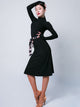 Autumn/Winter Long-sleeved Dress Latin Dance Practice clothes - Dorabear