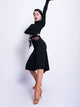 Autumn/Winter Long-sleeved Dress Latin Dance Practice clothes - Dorabear