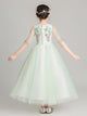 Autumn/Winter Long Sleeve Performance Costume Girls Evening Gown Princess Dress - Dorabear