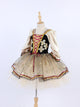 Autumn/Winter Palace Style Long Yarn Dress Ballet Dance Dress Lace Performance Clothing - Dorabear