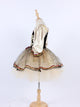 Autumn/Winter Palace Style Long Yarn Dress Ballet Dance Dress Lace Performance Clothing - Dorabear