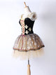 Autumn/Winter Palace Style Long Yarn Dress Ballet Dance Dress Lace Performance Clothing - Dorabear