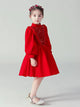 Autumn/Winter Performance Costume Long Sleeve Evening Gown Princess Dress - Dorabear