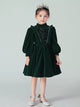 Autumn/Winter Performance Costume Long Sleeve Evening Gown Princess Dress - Dorabear