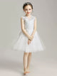 Autumn/Winter Piano Performance Costume Flower Girl's Wedding Gown Princess Dress - Dorabear