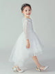 Autumn/Winter Princess Dress Flower Girl's Wedding Dress Piano Performance Costume - Dorabear