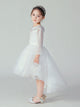 Autumn/Winter Princess Dress Flower Girl's Wedding Dress Piano Performance Costume - Dorabear