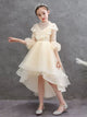 Autumn/Winter Princess Dress Girls Evening Gown Piano Performance Costume - Dorabear