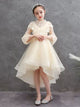 Autumn/Winter Princess Dress Girls Evening Gown Piano Performance Costume - Dorabear